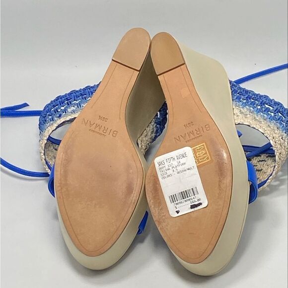 Alexandre Birman Trisha Woven Platform Wedge Sandals size 38.5 - Picture 11 of 12